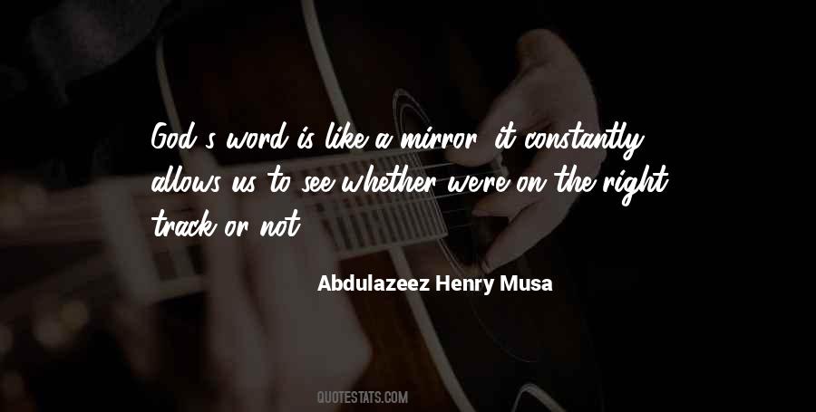 God Mirror Quotes #669636