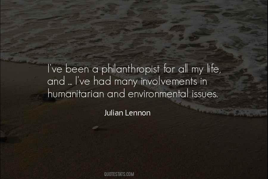 Quotes About Humanitarian Issues #642060
