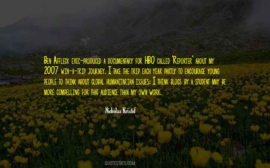 Quotes About Humanitarian Issues #658043