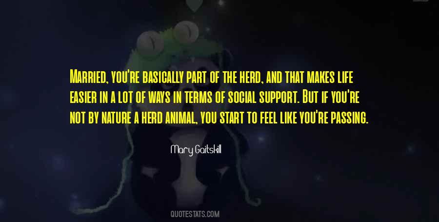 Support Animal Quotes #269741