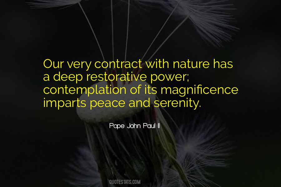 Nature Peace Quotes #194034
