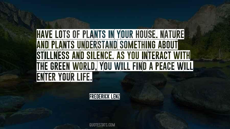 Nature Peace Quotes #244689