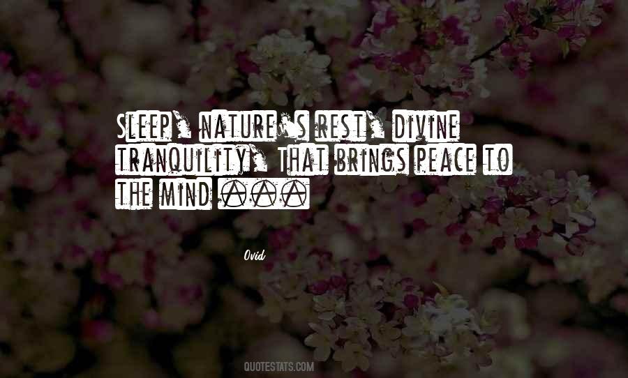 Nature Peace Quotes #598079