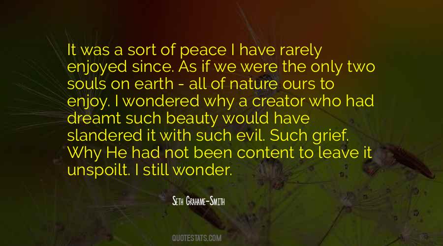 Nature Peace Quotes #643328