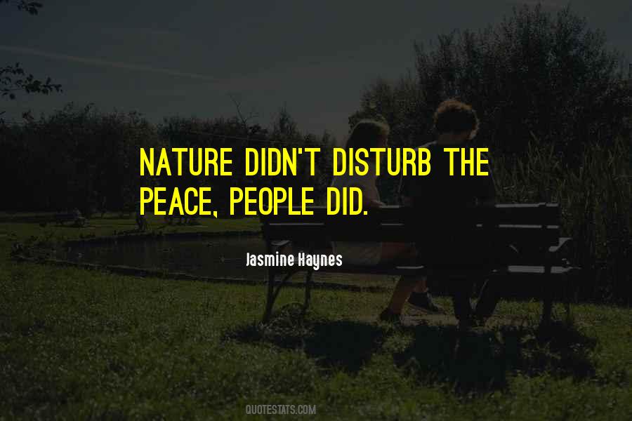 Nature Peace Quotes #662082