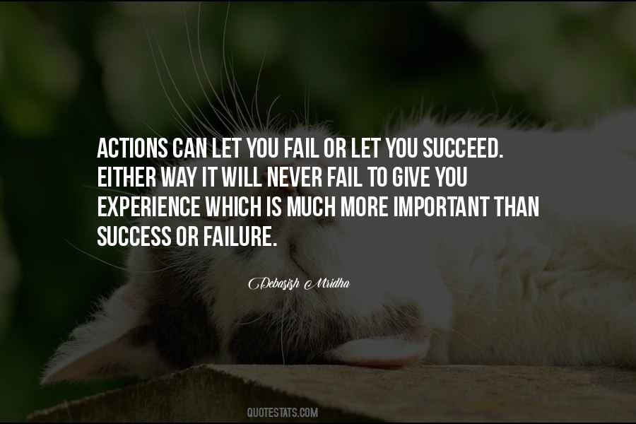 More You Fail Quotes #386619