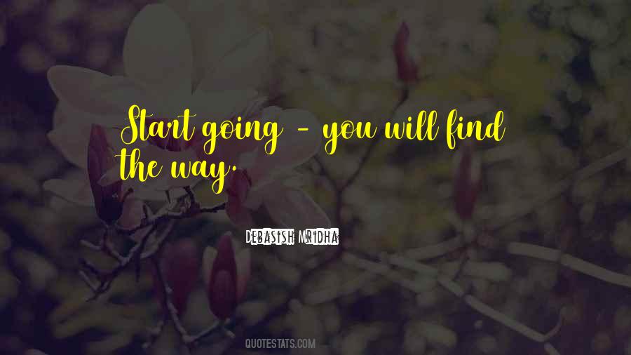 You Will Find The Way Quotes #1479274