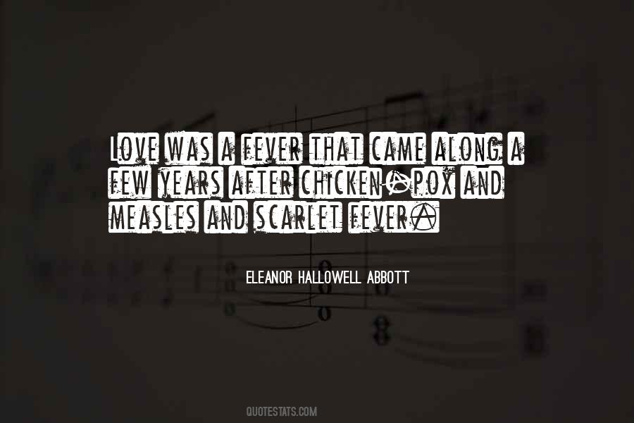 Fever Love Quotes #3822