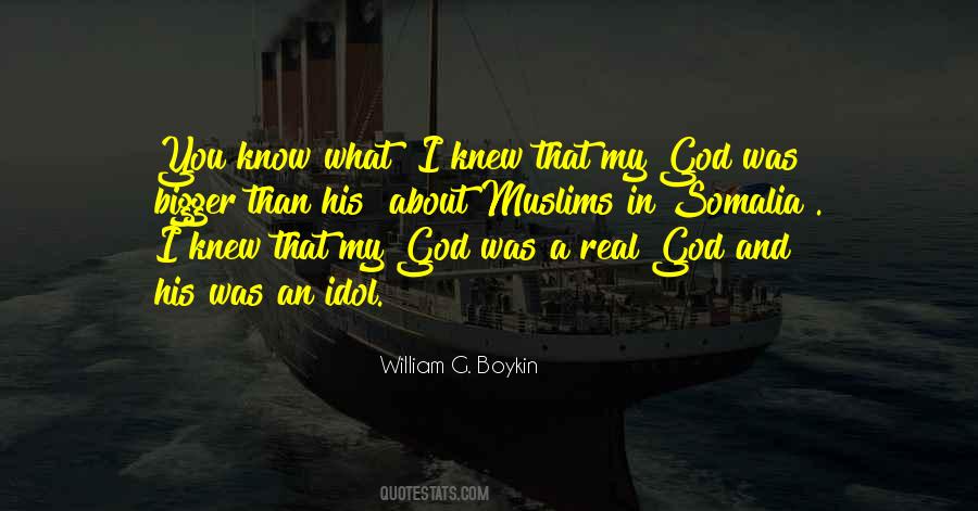 Real God Quotes #1207995