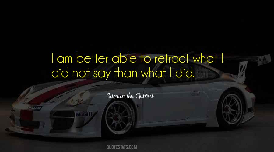 Am Better Quotes #1060162