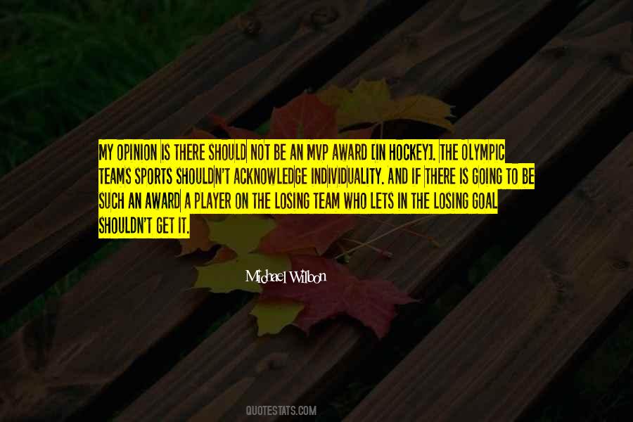 Losing Sports Quotes #1444679