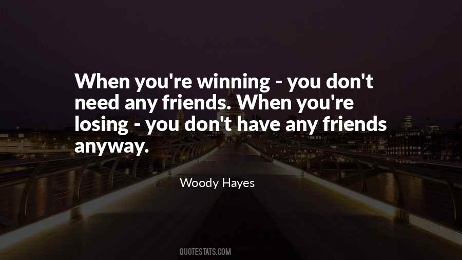 Losing Sports Quotes #1755194