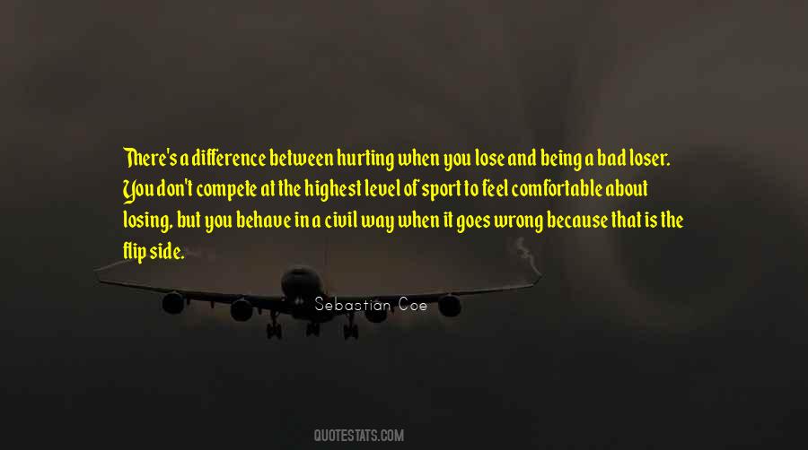 Losing Sports Quotes #565773