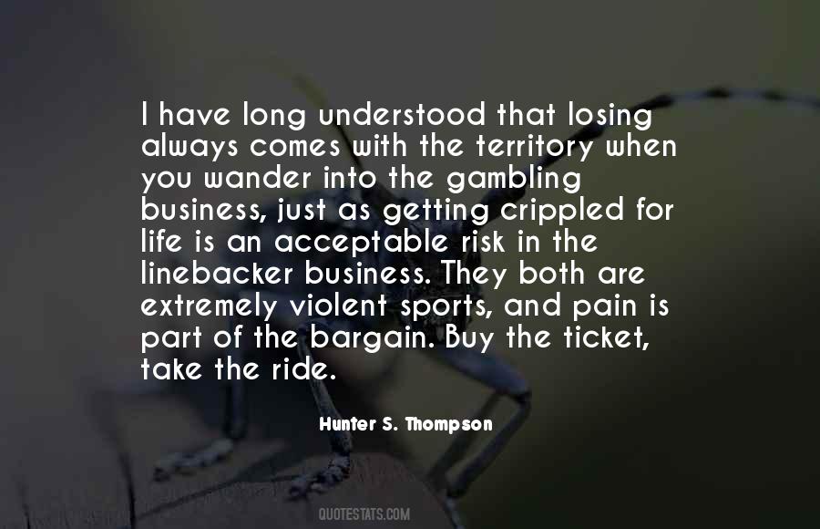 Losing Sports Quotes #690580