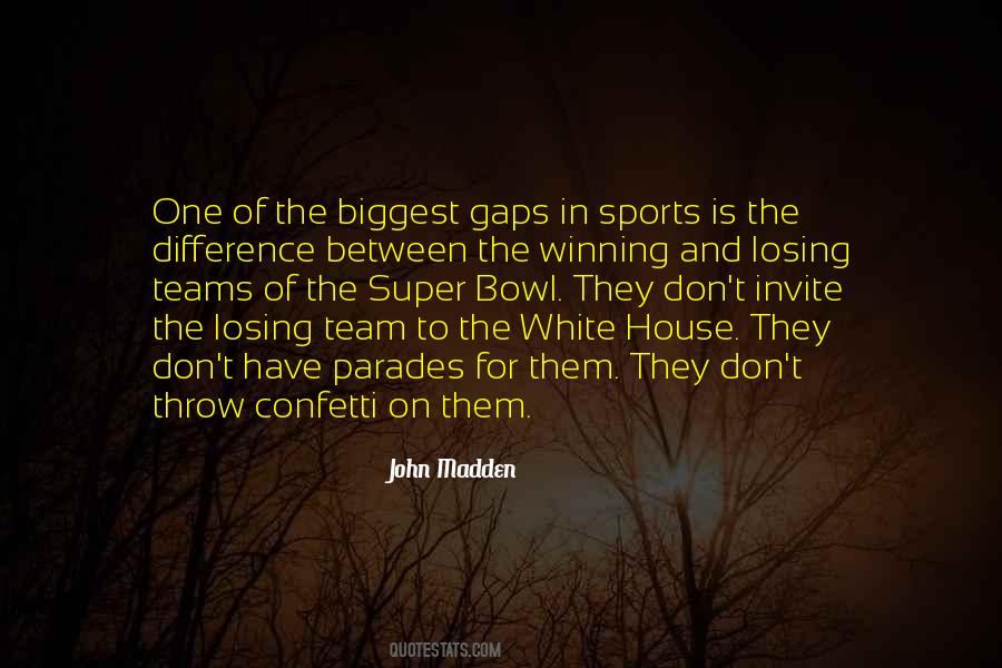 Losing Sports Quotes #812877