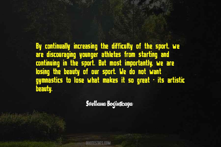 Losing Sports Quotes #944457