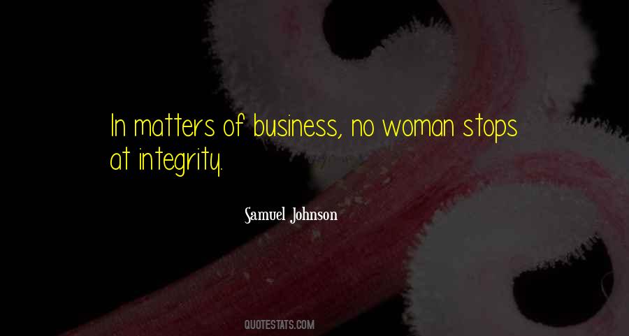 Woman Of Integrity Quotes #1102217