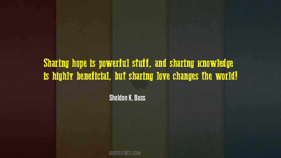 Love Changes The World Quotes #192814