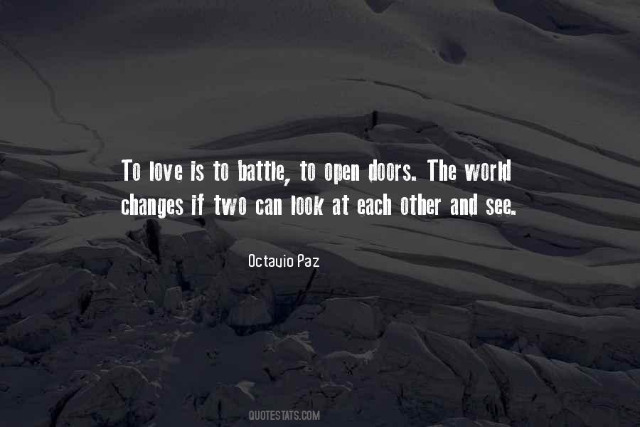 Love Changes The World Quotes #243917