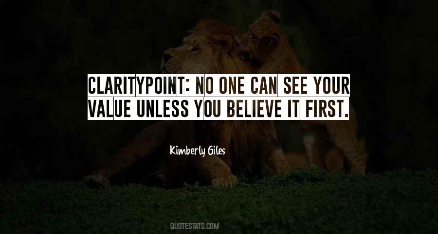 See Your Value Quotes #1181006