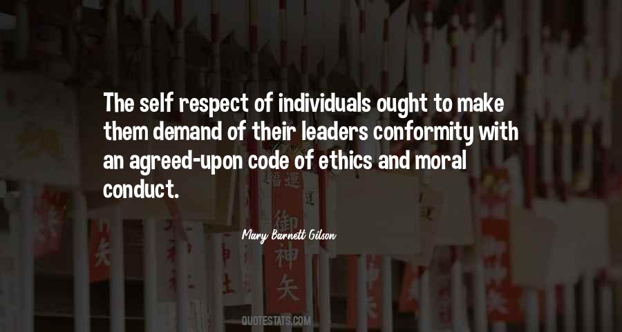 Ethics Code Quotes #1646869