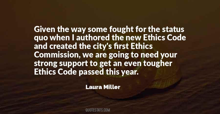 Ethics Code Quotes #50477