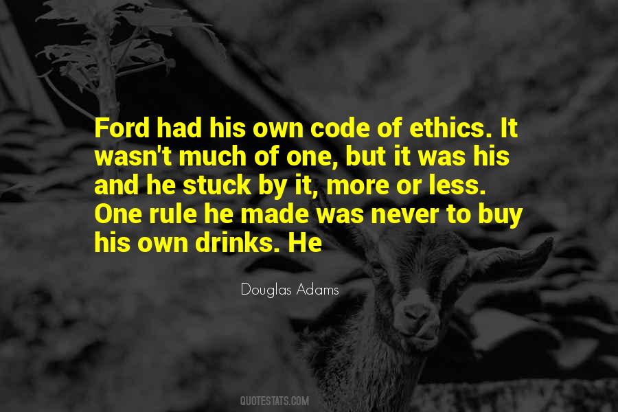 Ethics Code Quotes #786648