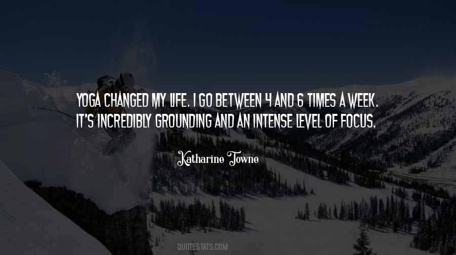 Yoga Changed My Life Quotes #963590