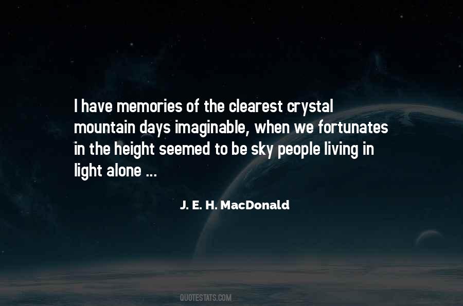 Alone Mountain Quotes #1426806