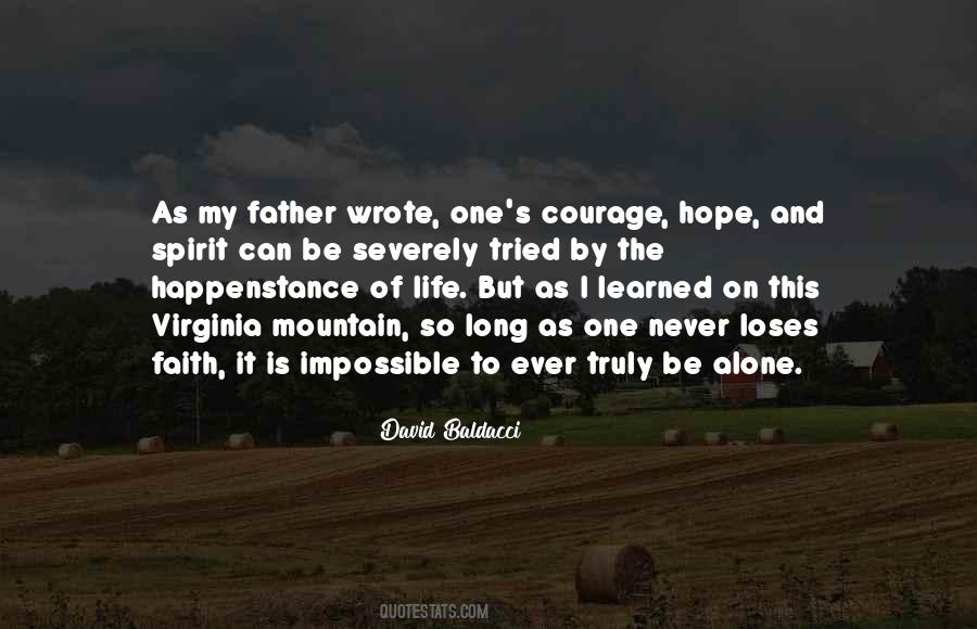 Alone Mountain Quotes #910866
