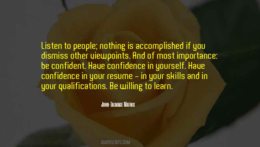 Most Confident Quotes #1797212