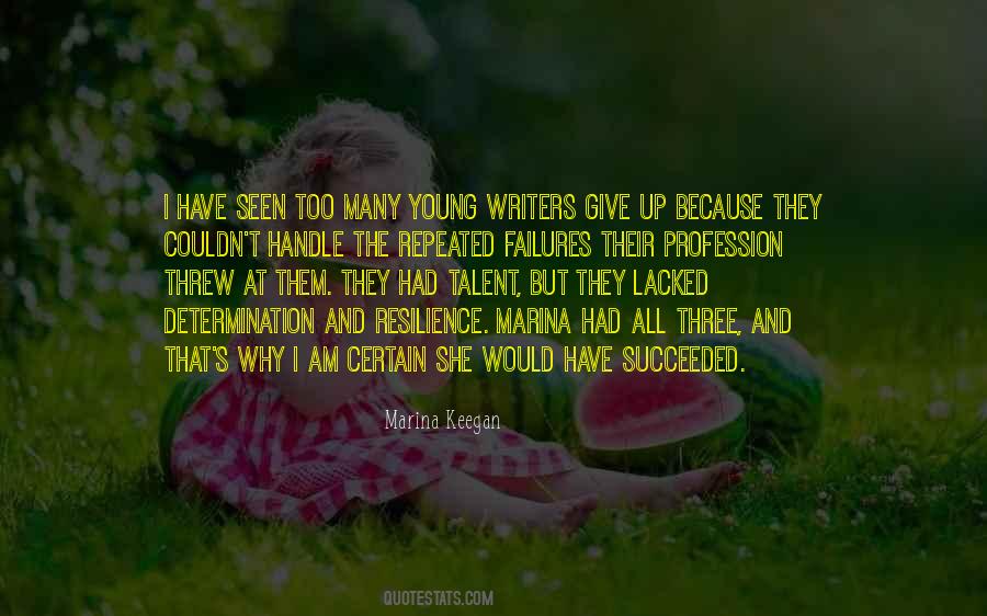 Resilience And Determination Quotes #1275412
