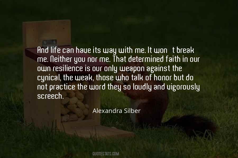 Resilience And Determination Quotes #1775737