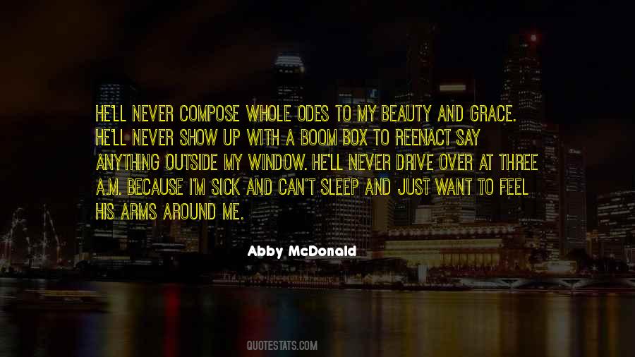 Just Want To Sleep Quotes #1194338