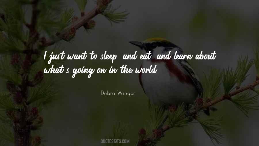 Just Want To Sleep Quotes #1538909