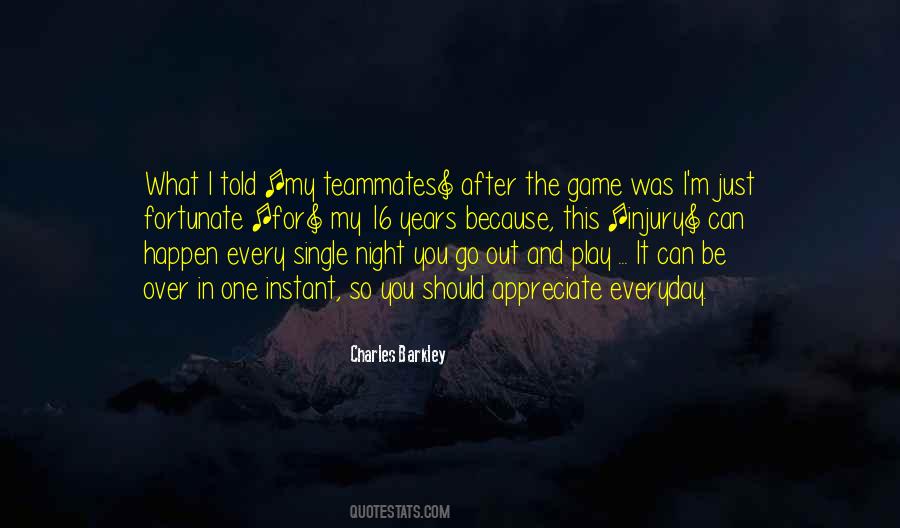 After The Game Quotes #6086