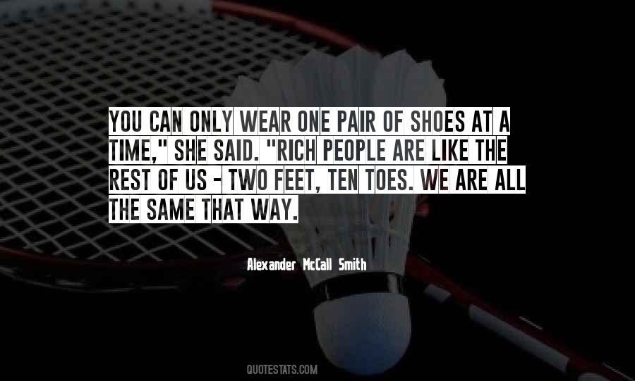 Wear The Shoes Quotes #1647255