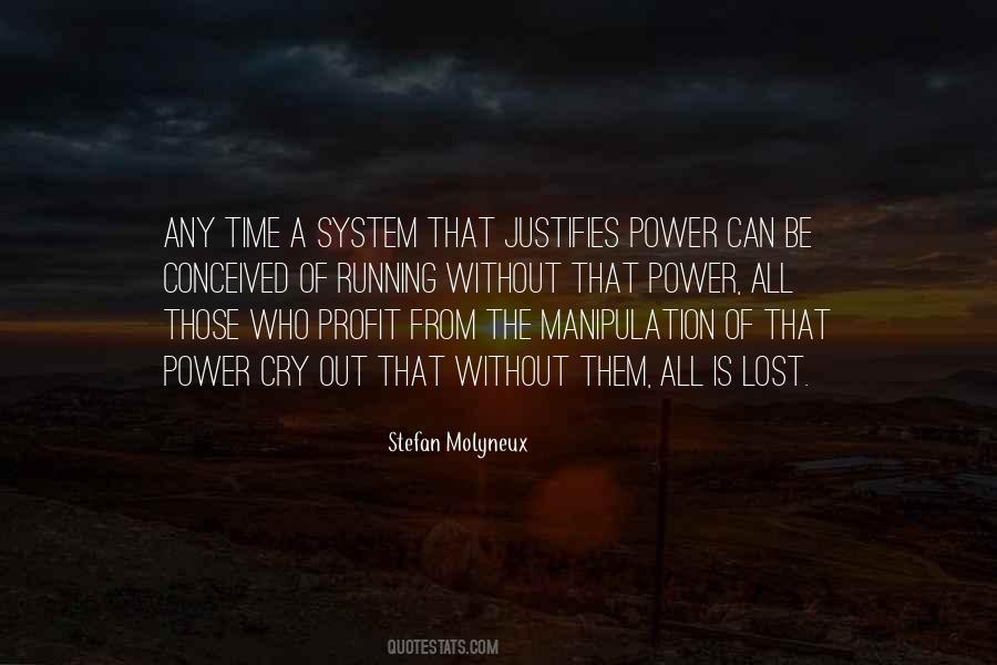 Quotes About Manipulation Of Power #1259098