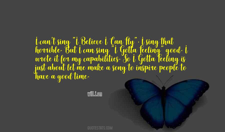 Quotes About I Believe I Can Fly #1681447