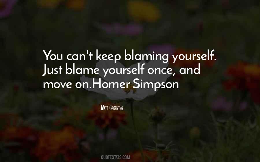 Blame On You Quotes #188758