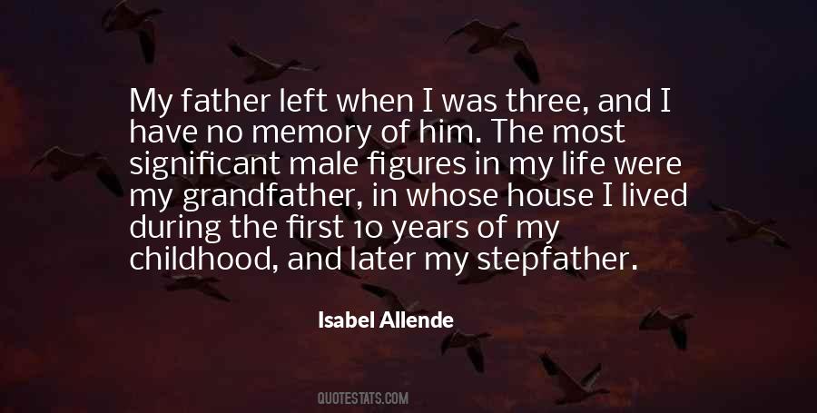 Father Memory Quotes #1486404