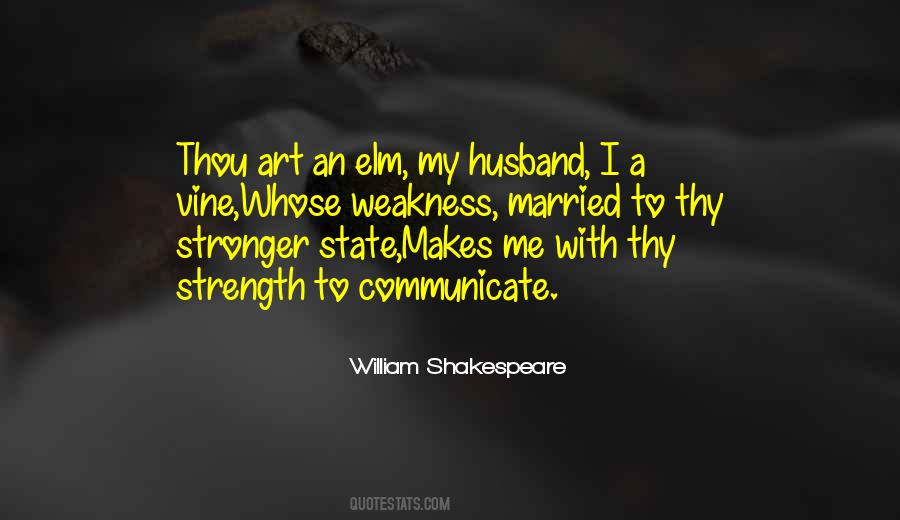 Marriage Strength Quotes #462718