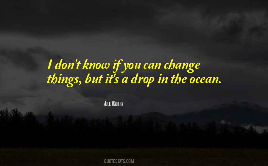 A Drop In The Ocean Quotes #187566