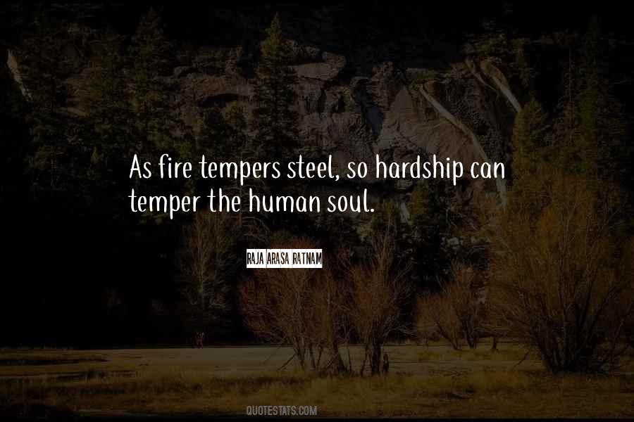 Temper Steel Quotes #1186637