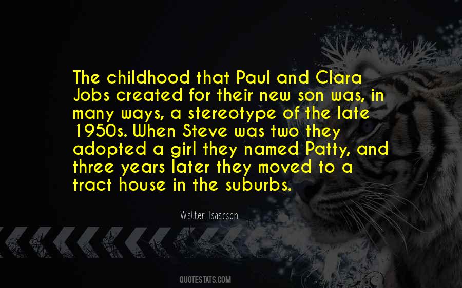Son Childhood Quotes #73278