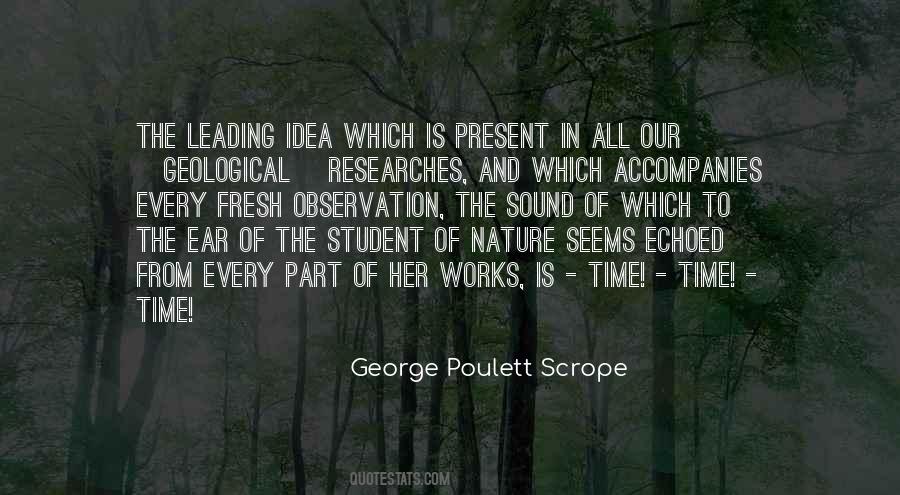 Sound Of Nature Quotes #1598976