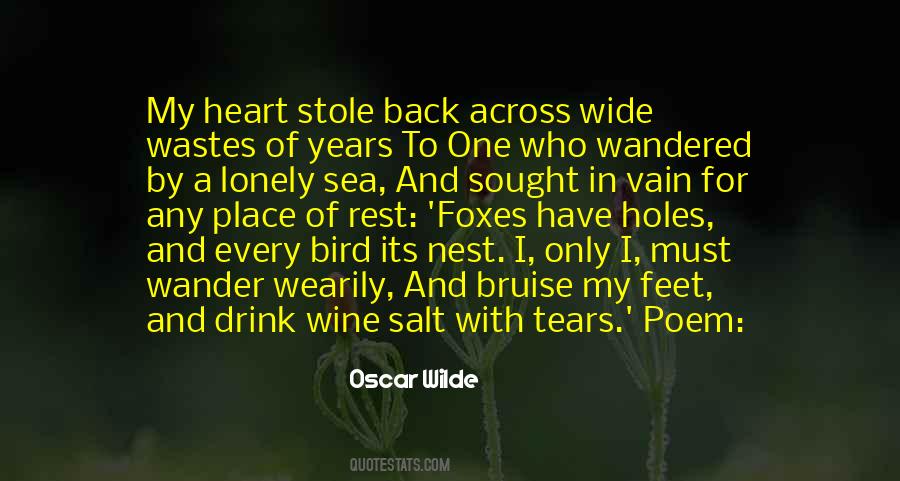 A Lonely Bird Quotes #1792639