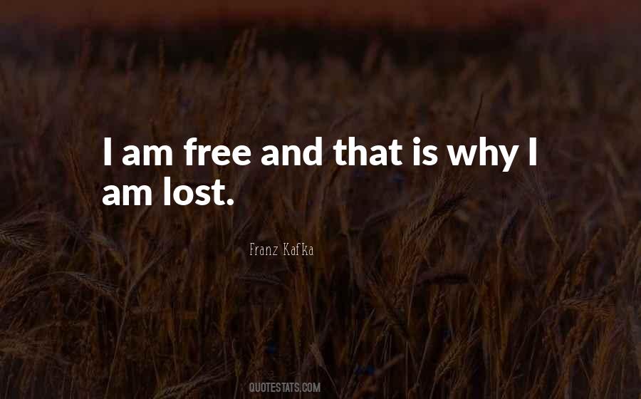 Quotes About I Am Lost #1848747