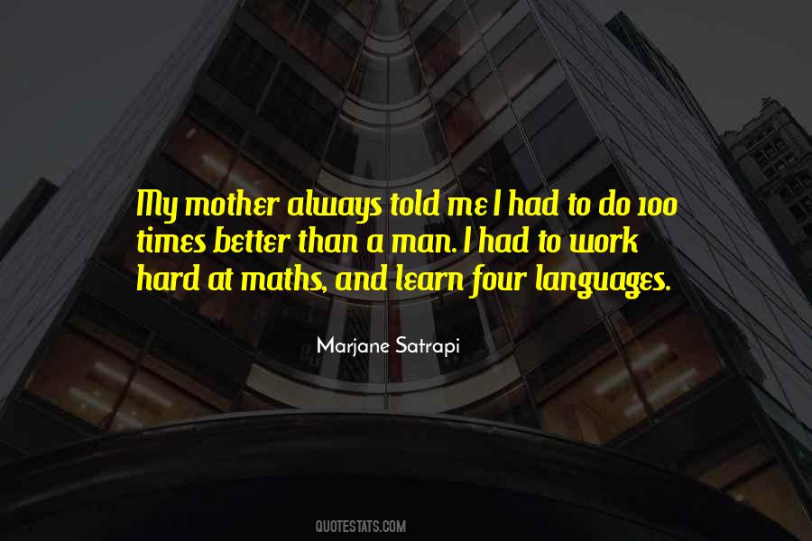 Mother Work Quotes #1786904