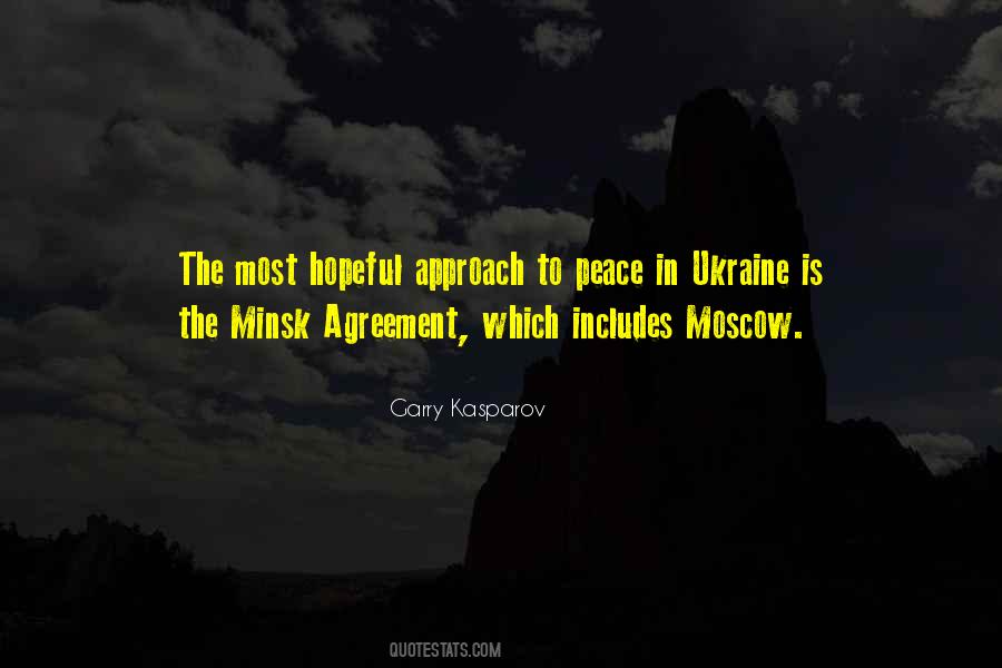 Quotes About Peace In Ukraine #1250233